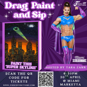 Drag Paint and Sip 30th April 2026 Gold Coast
