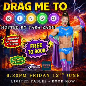 Drag Bingo with Tara Zann | 12th June Brisbane